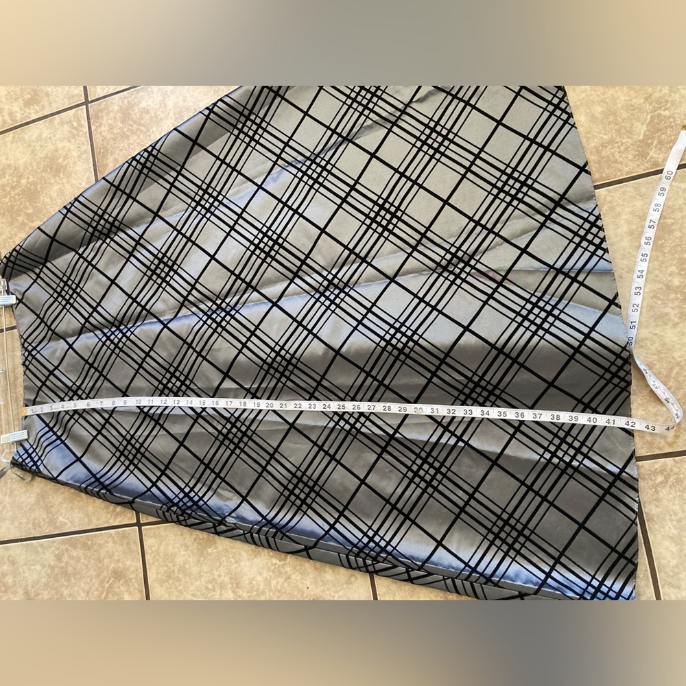 VINTAGE VICTOR COSTA MAXI SKIRT size 12 - Picture 11 of 12